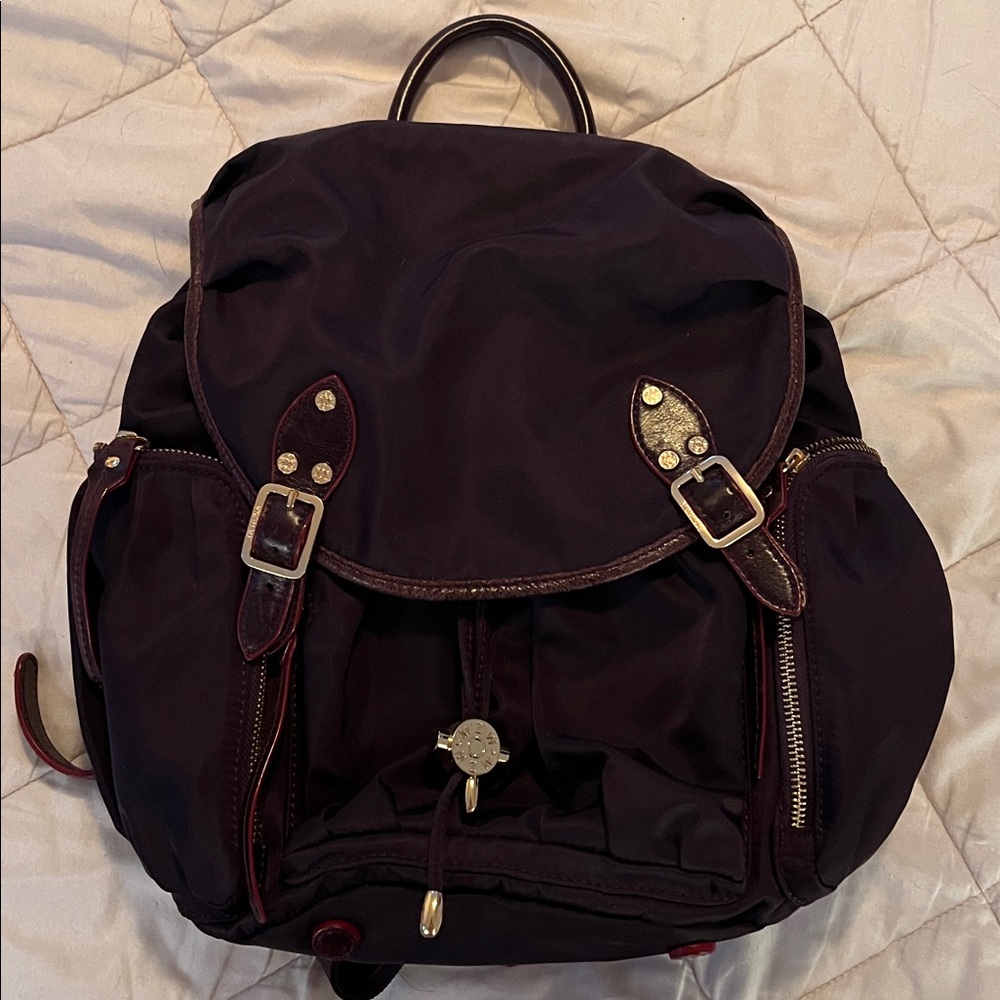 MZ Wallace Marlena Backpack plum purple